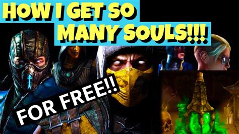 mortal kombat souls|How I Get Lots of Souls in MK Mobile. Back to 100K Again!.